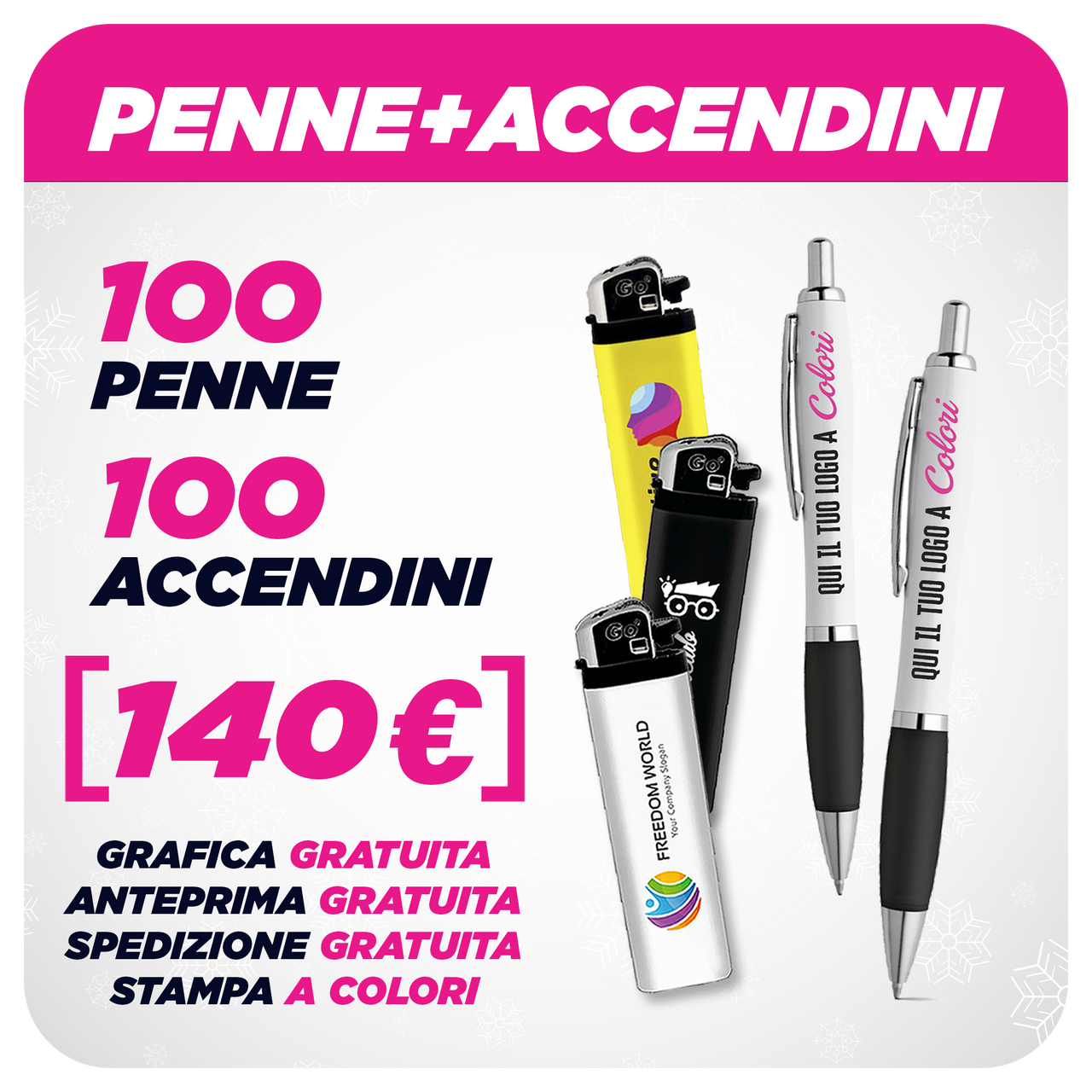 Penne Juke + Accendini Flammy