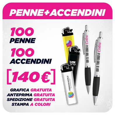 Penne Juke + Accendini Flammy