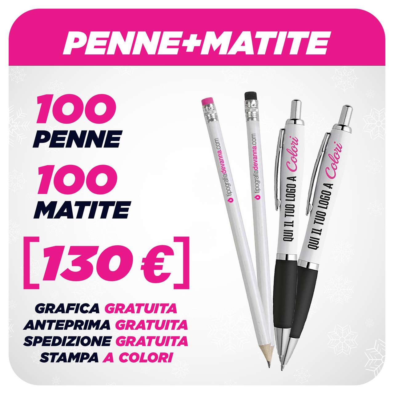 Penne Juke + Matite Valentina
