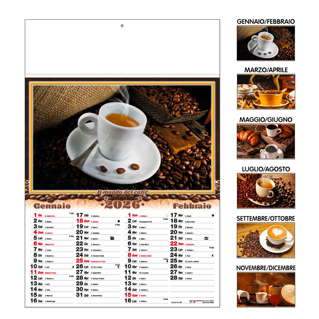 Calendario Caffè