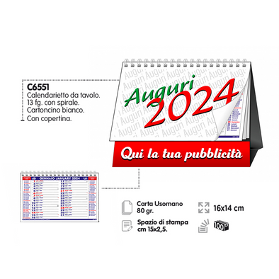 Calendario da tavolo