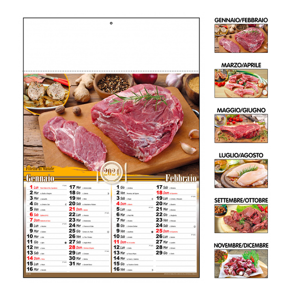 Calendario Carne