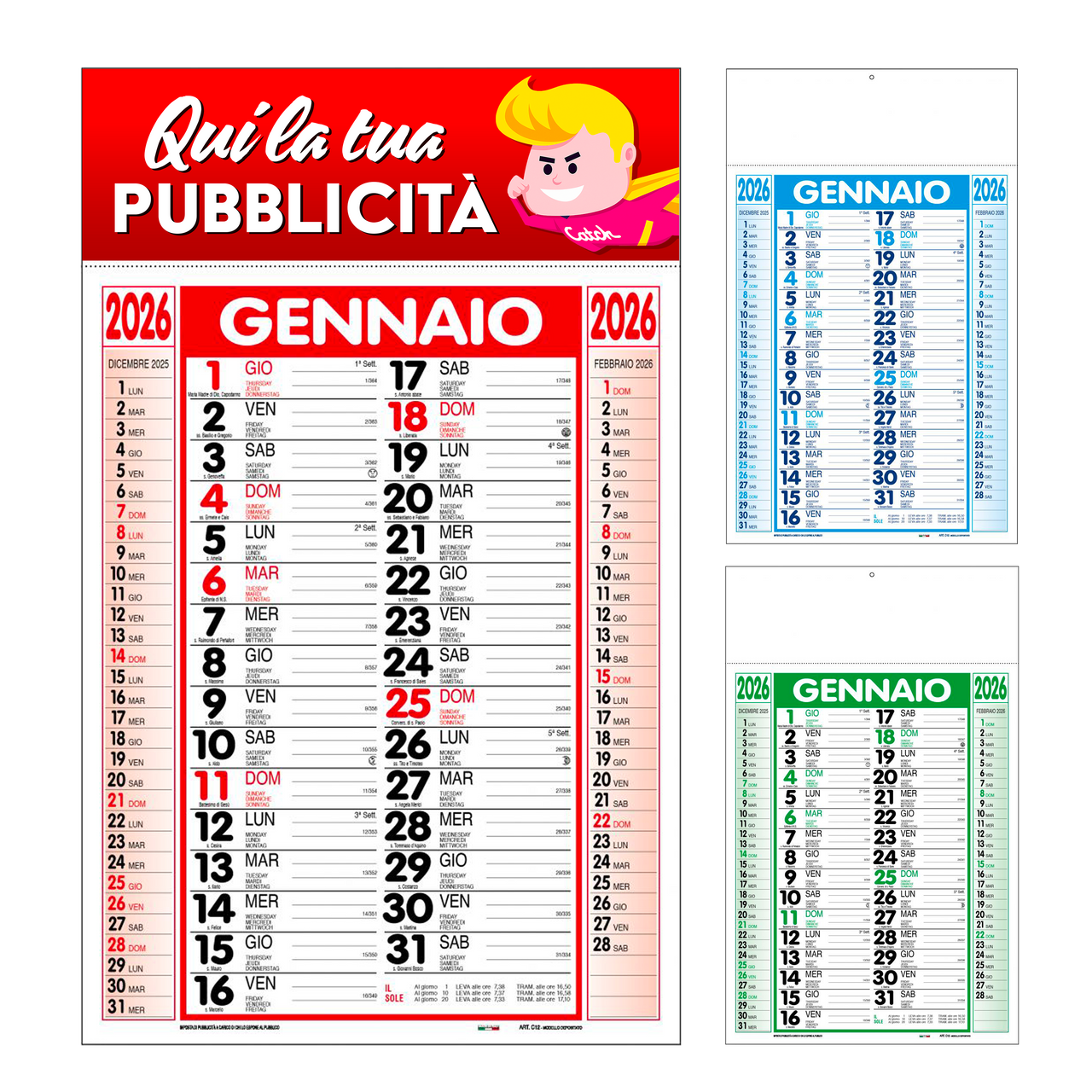 Calendario Olandese