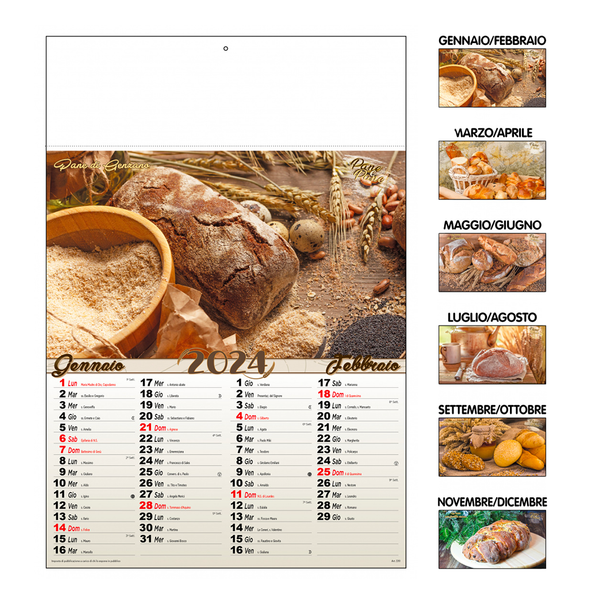 Calendario Pane