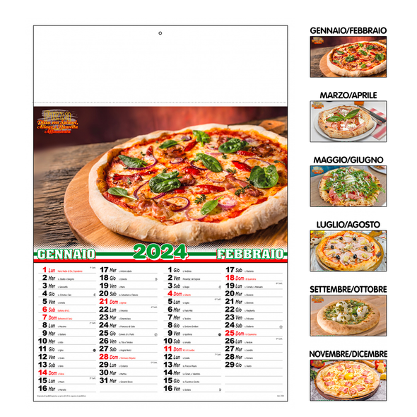 Calendario Pizza