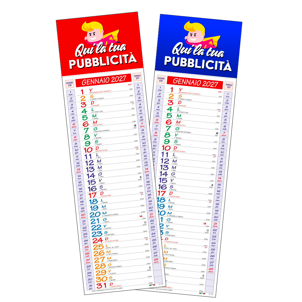 Calendario Slim